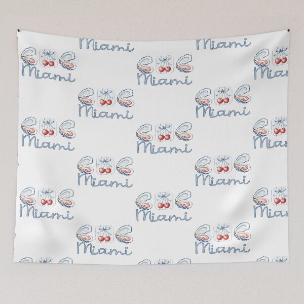Item preview, Miami Oysters and Cherries Watercolor designed and sold by Ginetta0815.