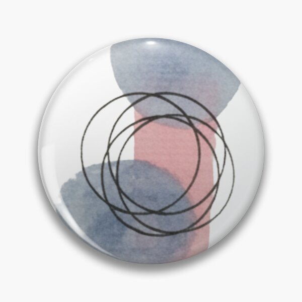 Item preview, Pink And Blue Abstract Art designed and sold by NovellaGifts.