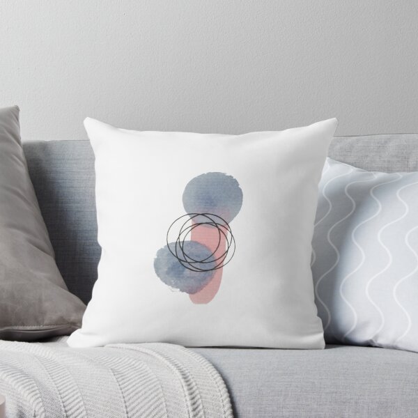 Item preview, Pink And Blue Abstract Art designed and sold by NovellaGifts.