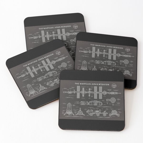 Item preview, The Martian - Ares Mission (Blackboard) designed and sold by BGALAXY.
