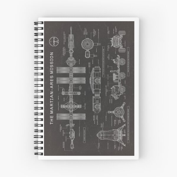 Item preview, The Martian - Ares Mission (Blackboard) designed and sold by BGALAXY.
