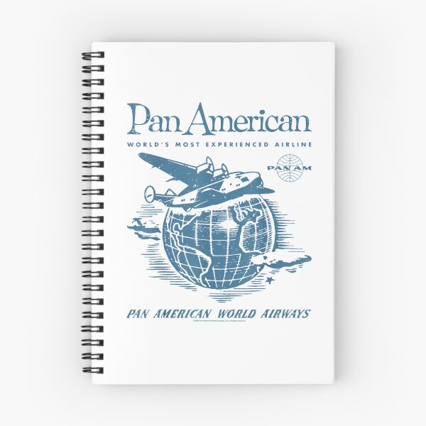 Item preview, Pan Am World's Most Experienced Airline Vintage Globe Airplane T-Shirt designed and sold by VexlyPlonk.