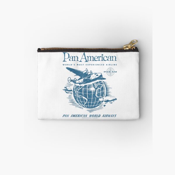 Item preview, Pan Am World's Most Experienced Airline Vintage Globe Airplane T-Shirt designed and sold by VexlyPlonk.