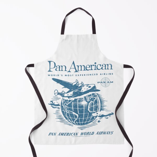 Item preview, Pan Am World's Most Experienced Airline Vintage Globe Airplane T-Shirt designed and sold by VexlyPlonk.