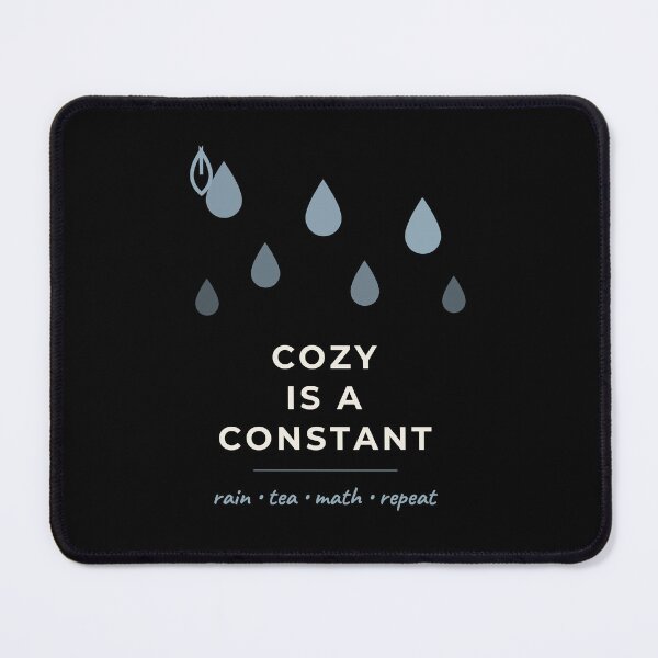 Item preview, Cozy Is A Constant Rainy Day Aesthetic designed and sold by The Cozy Design Studio.