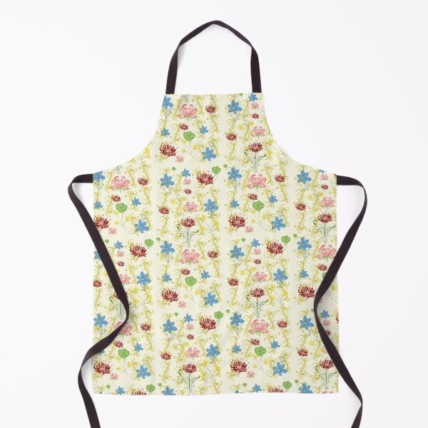 Item preview, Whimsical Spider Lily and Lotus Garden Pattern designed and sold by Arabesque.fromSadia.