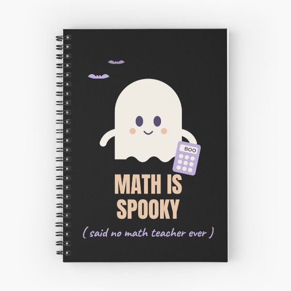 Item preview, Math Is Spooky Funny Halloween Teacher designed and sold by The Cozy Design Studio.
