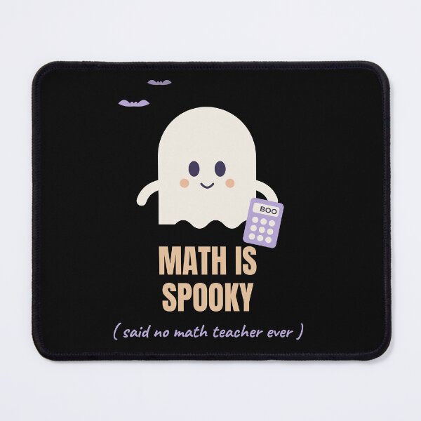 Item preview, Math Is Spooky Funny Halloween Teacher designed and sold by The Cozy Design Studio.
