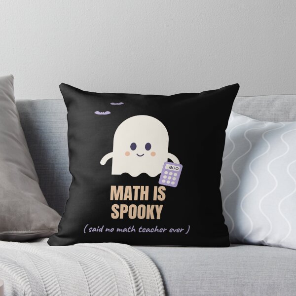 Item preview, Math Is Spooky Funny Halloween Teacher designed and sold by The Cozy Design Studio.