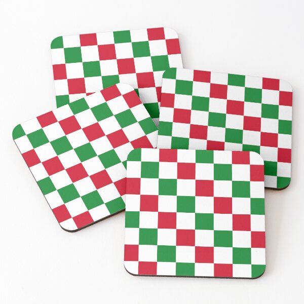 Item preview, Classic Christmas Checkerboard Print designed and sold by DanielleGensler.
