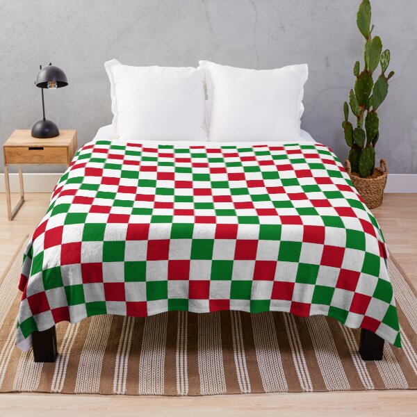 Item preview, Classic Christmas Checkerboard Print designed and sold by DanielleGensler.