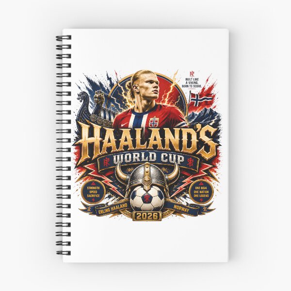 Item preview, erling haaland, norwegian football, soccer design, football art  designed and sold by TrueArtVibes.