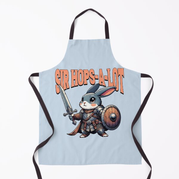 Item preview, Sir Hops-A-Lot Funny Knight Bunny Rabbit Medieval Fantasy Design designed and sold by Sachie's Studio.