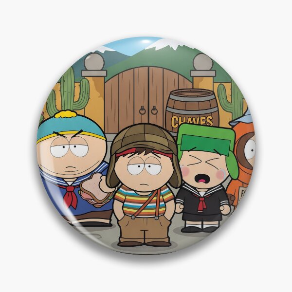 Item preview, South Chaves - The Gang From The Barrel Sticker designed and sold by KoemeLAB.