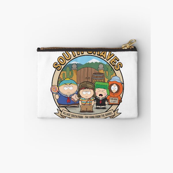 Item preview, South Chaves - The Gang From The Barrel Sticker designed and sold by KoemeLAB.