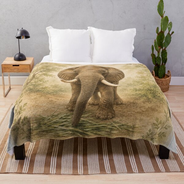 Item preview, Elephant designed and sold by ForestOwl.