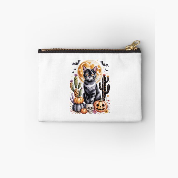 Item preview, Cat and Pumpkin under Full Moon designed and sold by jkrphoto.
