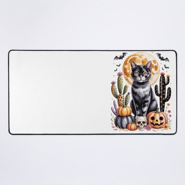 Item preview, Cat and Pumpkin under Full Moon designed and sold by jkrphoto.