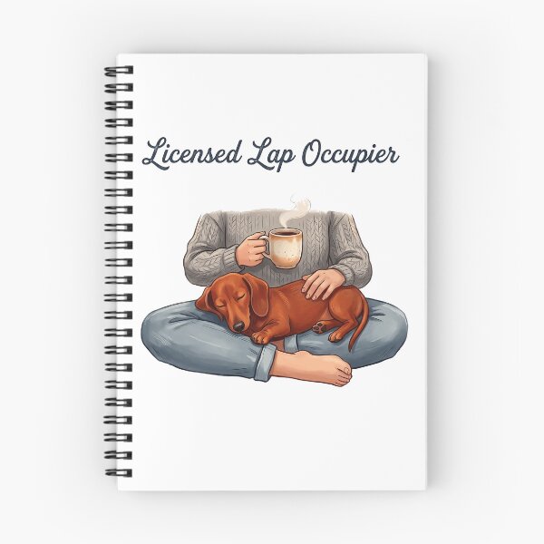 Item preview, Licensed Lap Occupier Funny Dachshund Lap Dog Design designed and sold by jgoteiner.