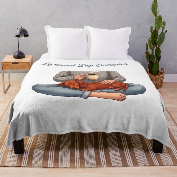 Item preview, Licensed Lap Occupier Funny Dachshund Lap Dog Design designed and sold by jgoteiner.