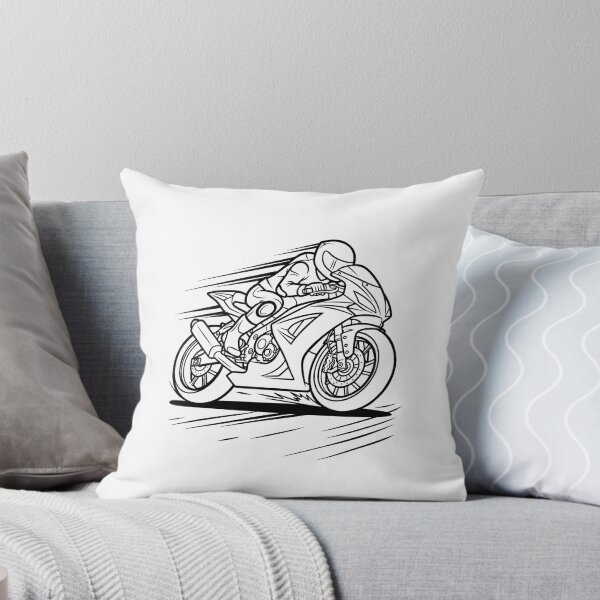 Item preview, Sport Motorcycle Racer High Speed Superbike Illustration designed and sold by ArtPer-design.
