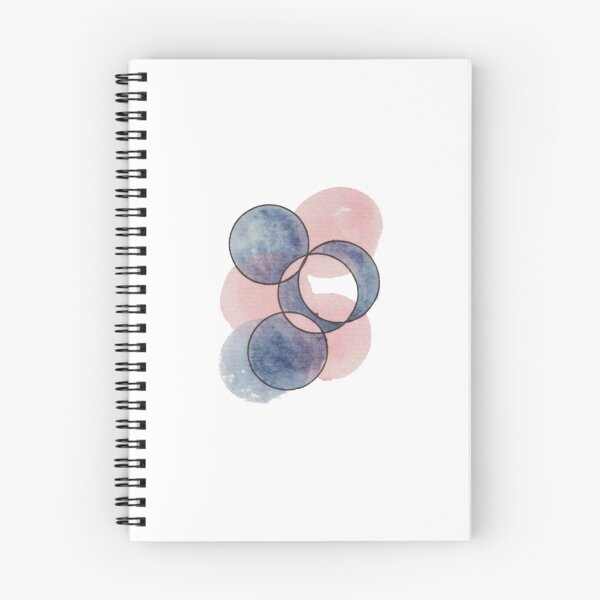 Item preview, Pink and Blue Circles designed and sold by NovellaGifts.