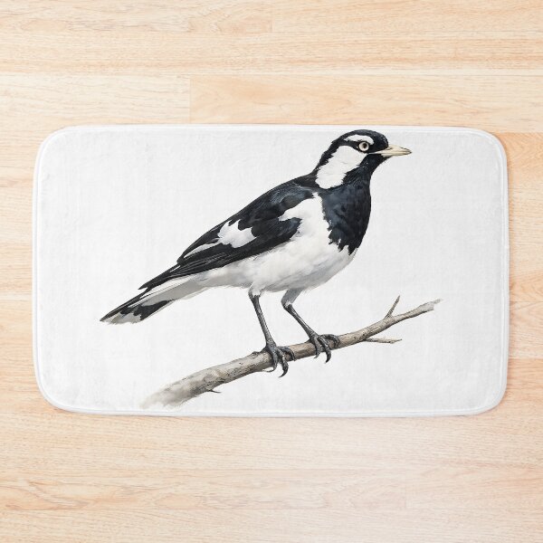 Item preview, Magpie-lark - Watercolour Study designed and sold by Jaruart.