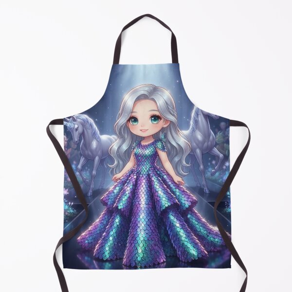 Item preview, Fantasy Runway Walk In Shimmering Gown designed and sold by Azurart2.