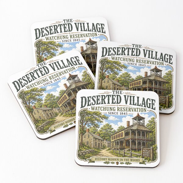 Item preview, The Deserted Village Watchung Reservation designed and sold by Past in Threads.