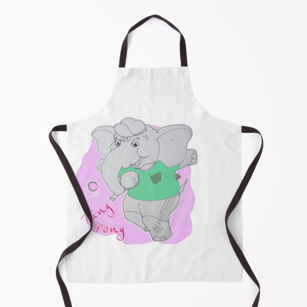 Item preview, Elephant Playing Ping Pong (drawing by ACCI) designed and sold by VanyssaGraphics.