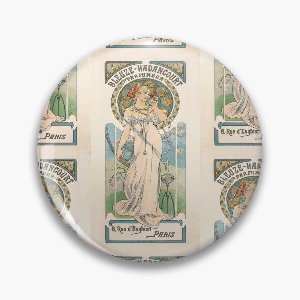 Item preview, Elegant Woman with Perfume and Poppies designed and sold by artofuniverse.