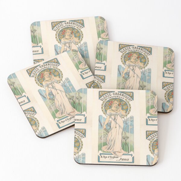 Item preview, Elegant Woman with Perfume and Poppies designed and sold by artofuniverse.