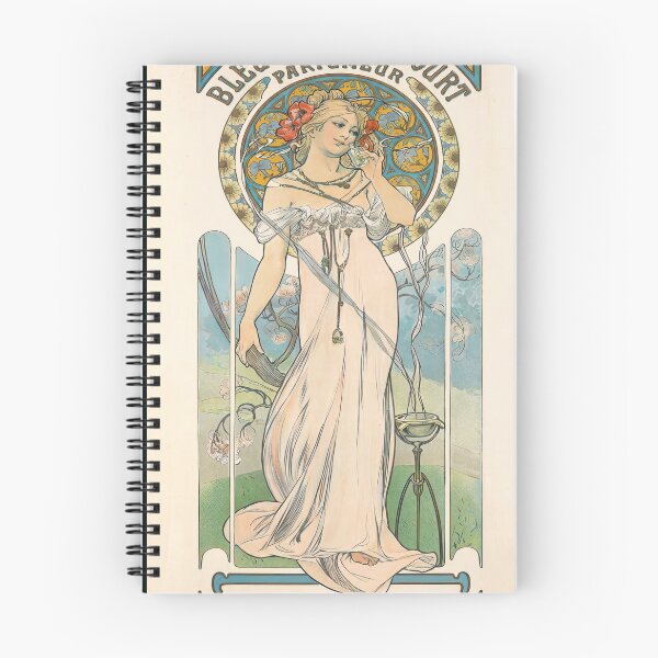 Item preview, Elegant Woman with Perfume and Poppies designed and sold by artofuniverse.