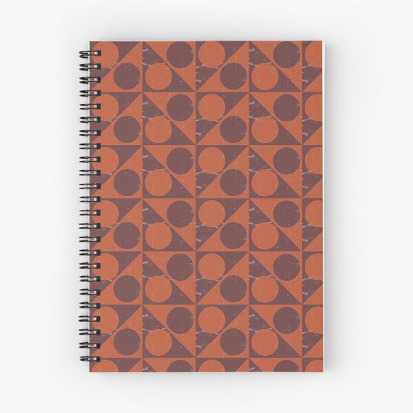 Item preview, Bauhaus Geometric Pattern | Terracotta Burgundy Seamless Retro designed and sold by Dino-Lune.