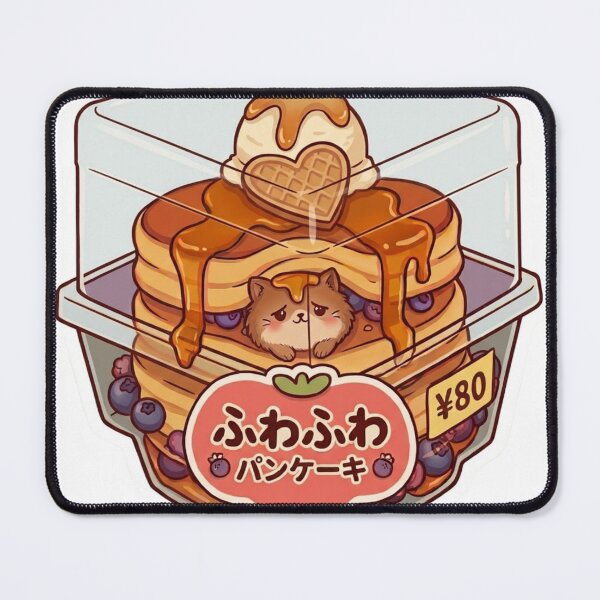 Item preview, Kawaii Fluffy Pancake Tower - Cute Japanese Breakfast Aesthetic designed and sold by 0Zetgest.