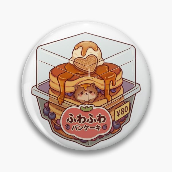 Item preview, Kawaii Fluffy Pancake Tower - Cute Japanese Breakfast Aesthetic designed and sold by 0Zetgest.