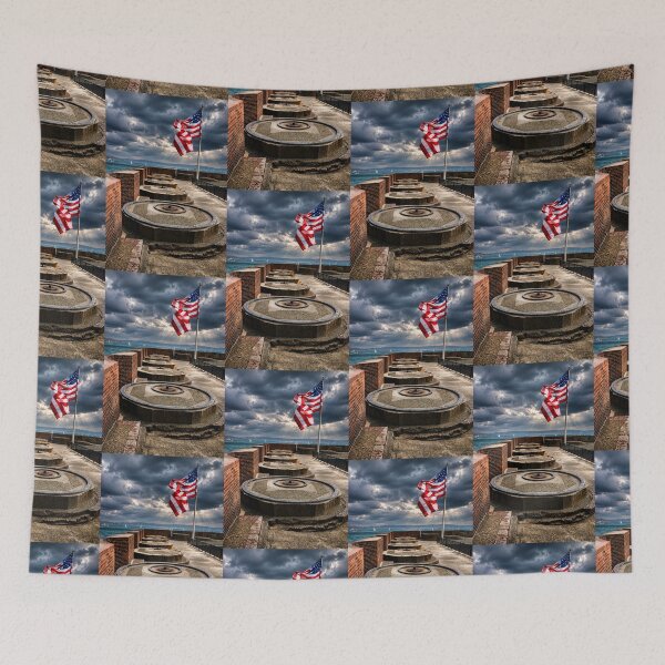 Item preview, Storm Over Fort Point designed and sold by Kimberly Palmer.