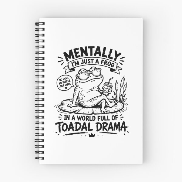 Item preview, Mentally I'm Just a Frog in a World Full of Toadal Drama designed and sold by ArtPer-design.