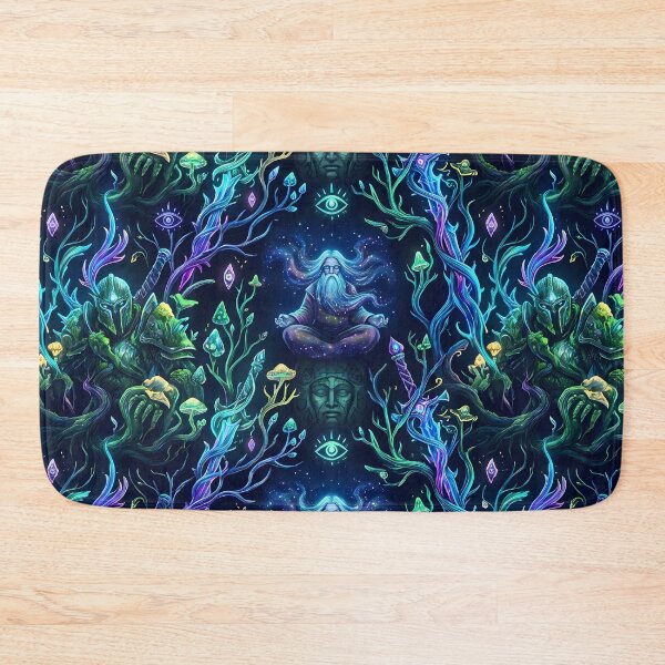 Item preview, Old Man Fantasy RPG Pixel Art Seamless Pattern designed and sold by ART ATTACK ZONE.