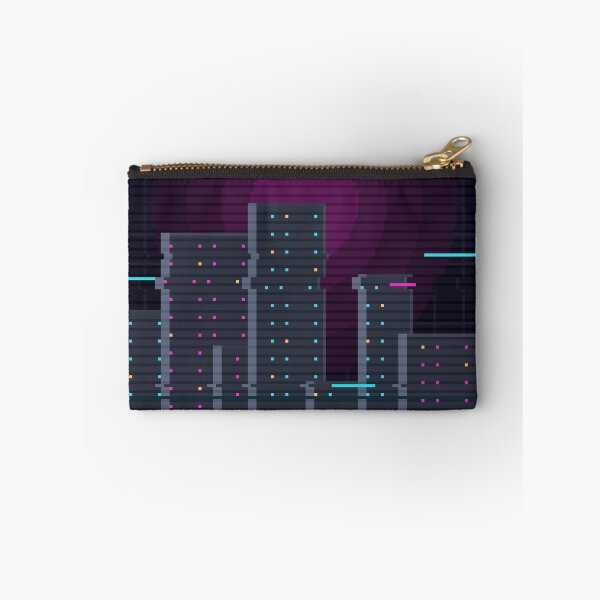 Item preview, Neon District Skyline — Cyberpunk City Aesthetic designed and sold by River1Shop.