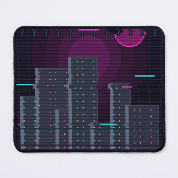 Item preview, Neon District Skyline — Cyberpunk City Aesthetic designed and sold by River1Shop.