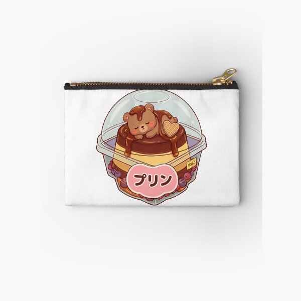 Item preview, Cute Kawaii Custard Pudding - Japanese Dessert Aesthetic designed and sold by 0Zetgest.