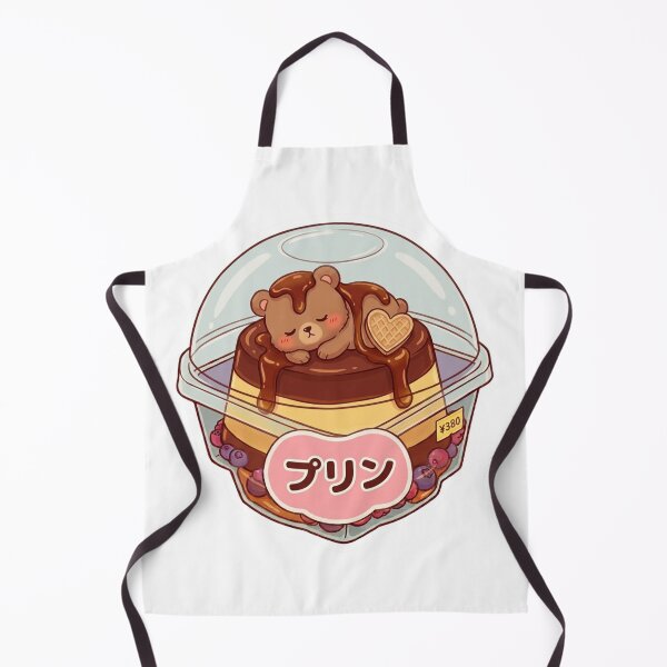 Item preview, Cute Kawaii Custard Pudding - Japanese Dessert Aesthetic designed and sold by 0Zetgest.