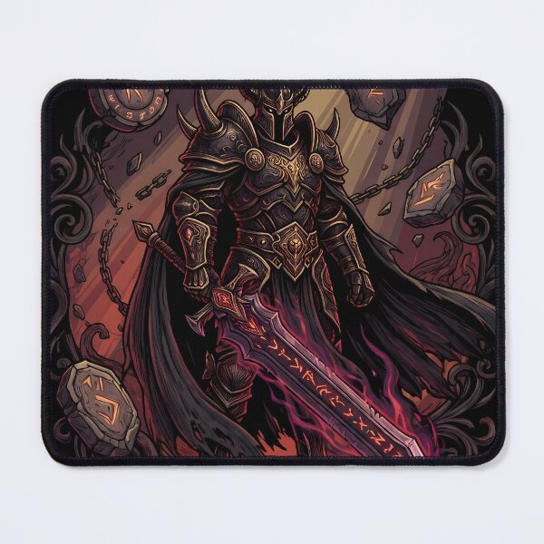 Item preview, Giant Warrior Fantasy RPG Pixel Art Seamless Pattern designed and sold by ART ATTACK ZONE.