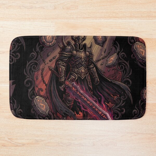 Item preview, Giant Warrior Fantasy RPG Pixel Art Seamless Pattern designed and sold by ART ATTACK ZONE.