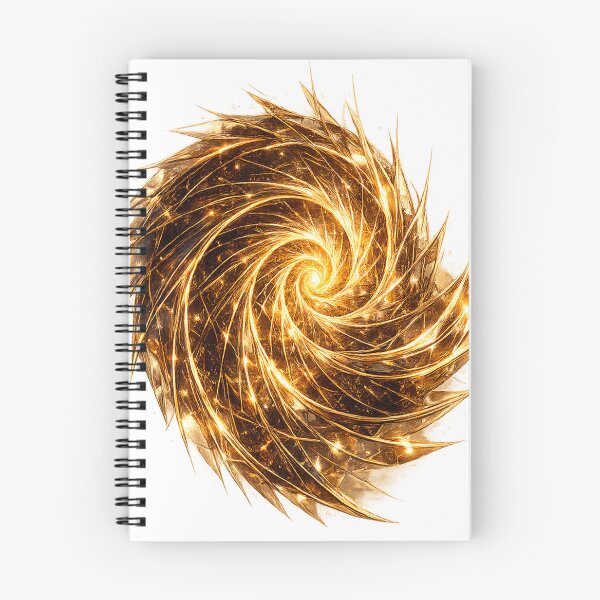 Item preview, Golden Geometric Spiral designed and sold by creativezoneco.