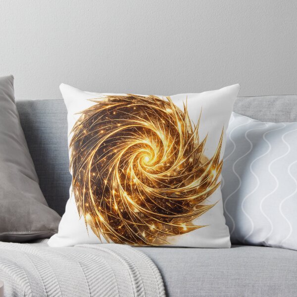 Item preview, Golden Geometric Spiral designed and sold by creativezoneco.
