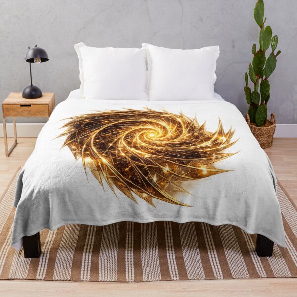 Item preview, Golden Geometric Spiral designed and sold by creativezoneco.