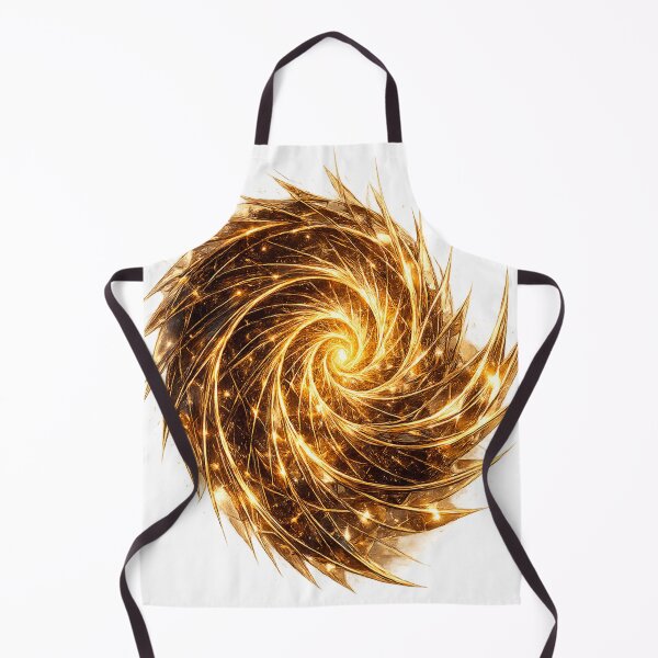 Item preview, Golden Geometric Spiral designed and sold by creativezoneco.
