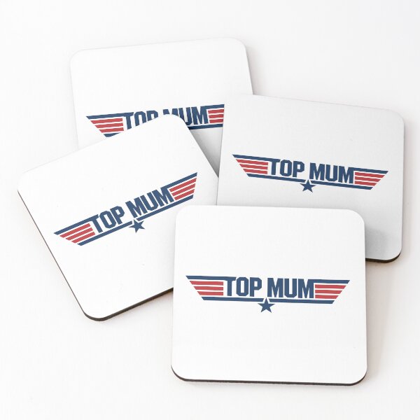 Item preview, Top Mum Retro Aviation Parody | Funny Mother's Day Pilot Style Gift designed and sold by The Mayors Den.